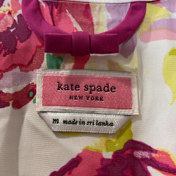 Kate Spade New York Charmeuse Notch Collar Short Pajama Set - Picture 5 of 11